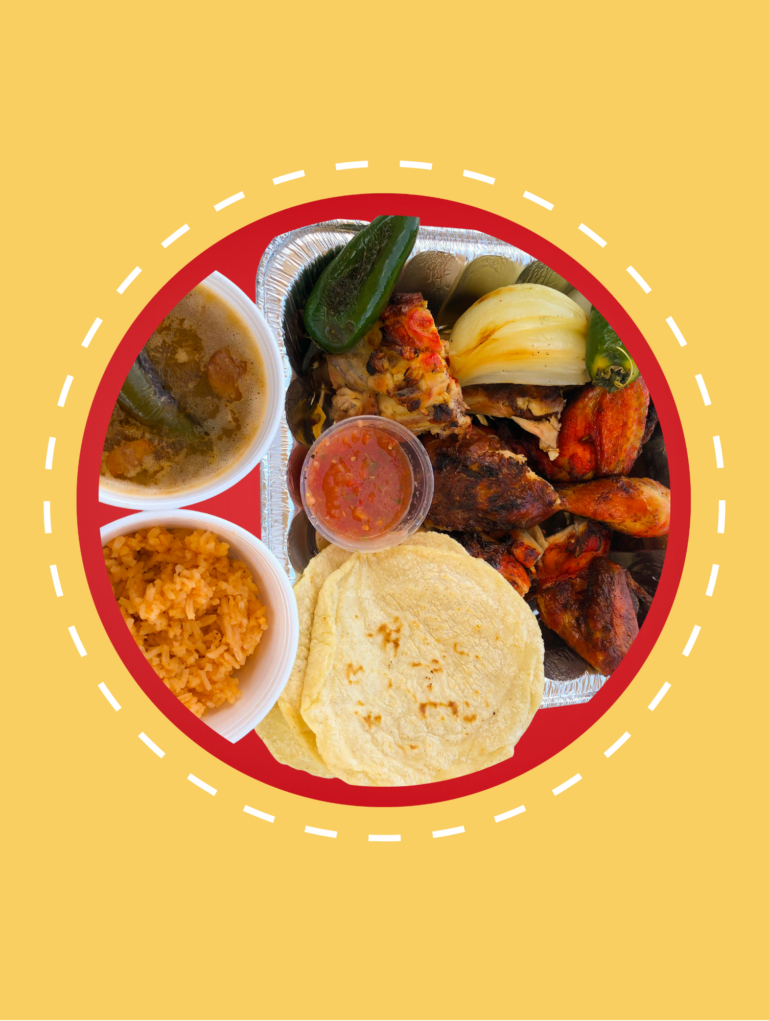 #5 Pollo asado entero - elcantaritomexican.com